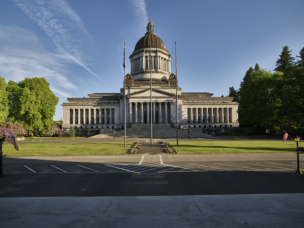 The Washington State Capitol Building, constructed between ...
