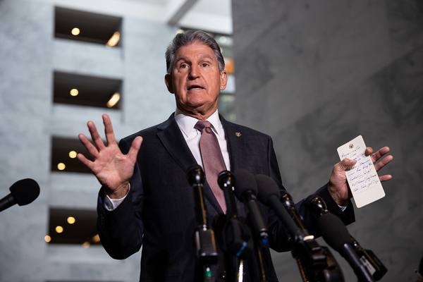 Here's what Manchin told the Biden team on climate - E&E News ...