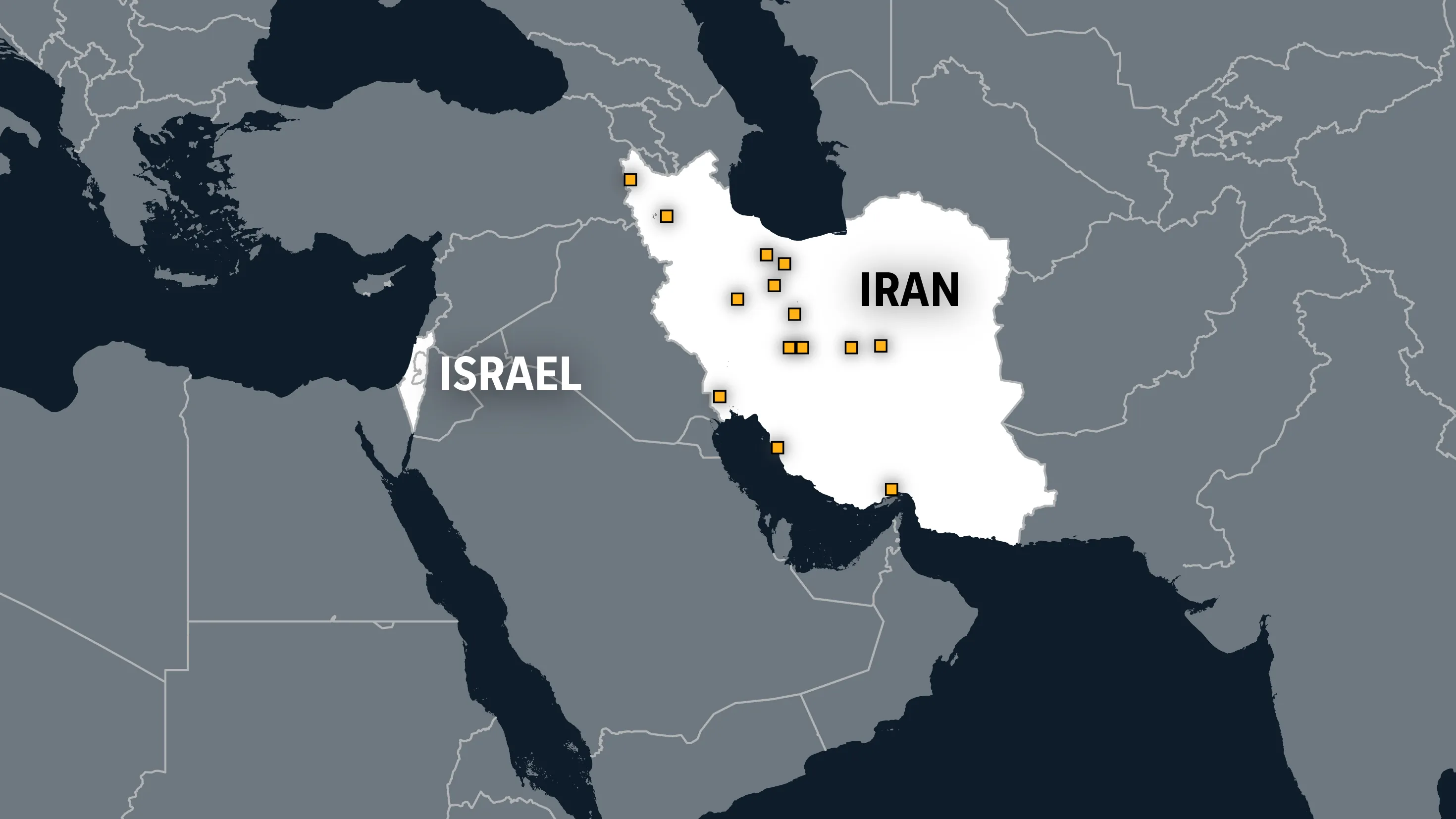 Will Israel strike Iran's nuclear sites? Map shows where they are.