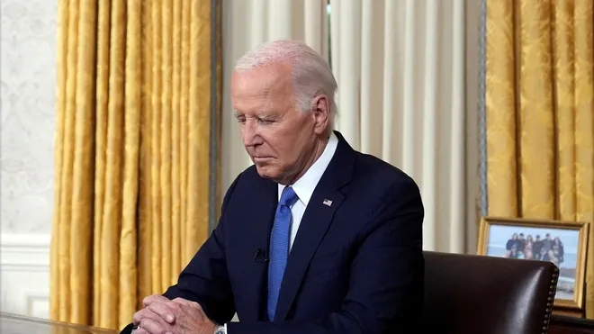 From Oval Office, Biden's first speech on leaving ...