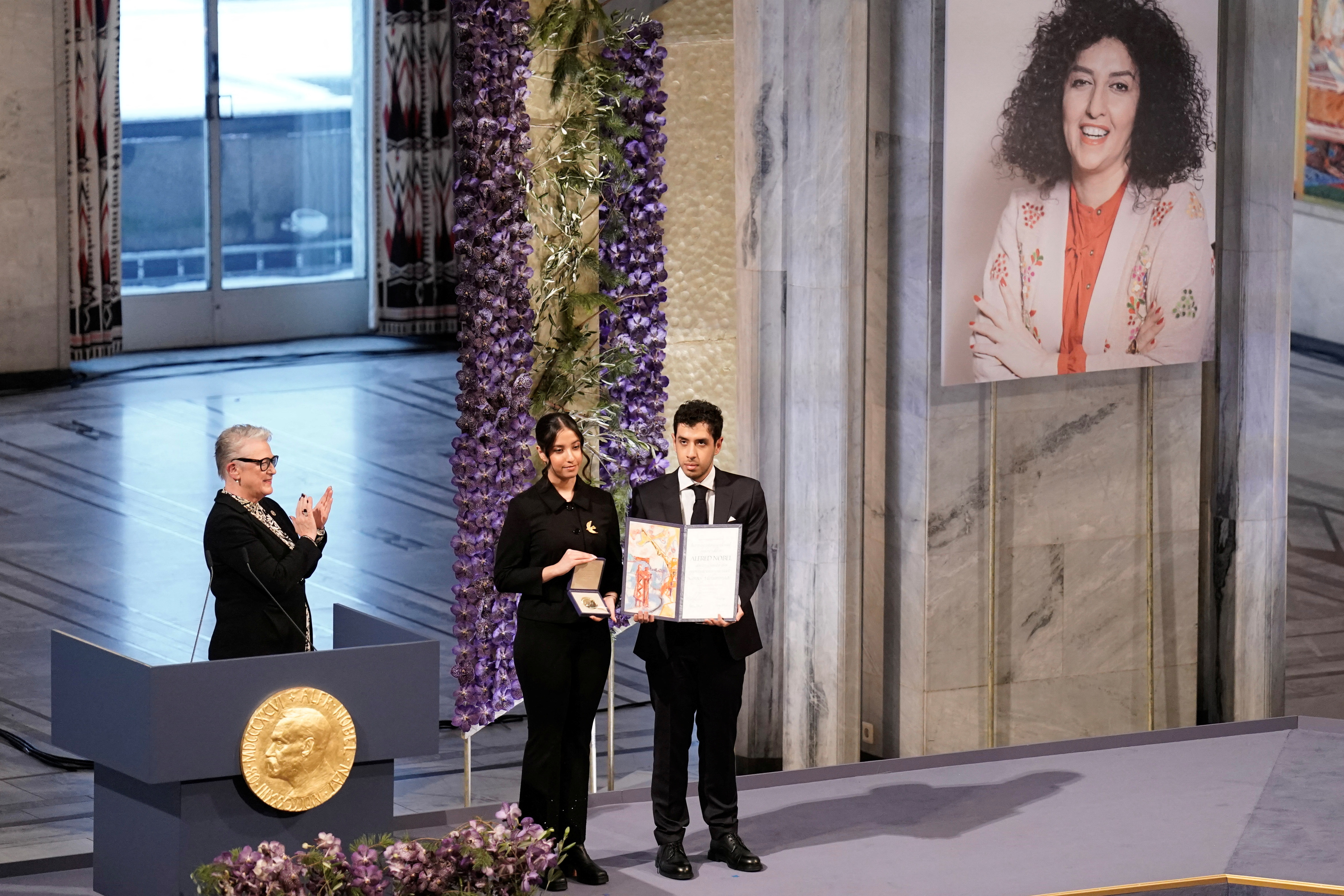 Nobel Peace Prize winner says Iranian people will prevail against ...