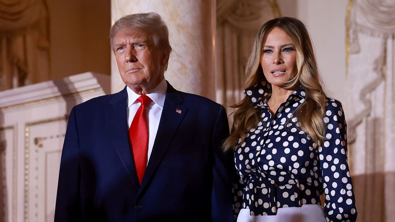 Hear Trump explain away Melania's absence from the campaign trail