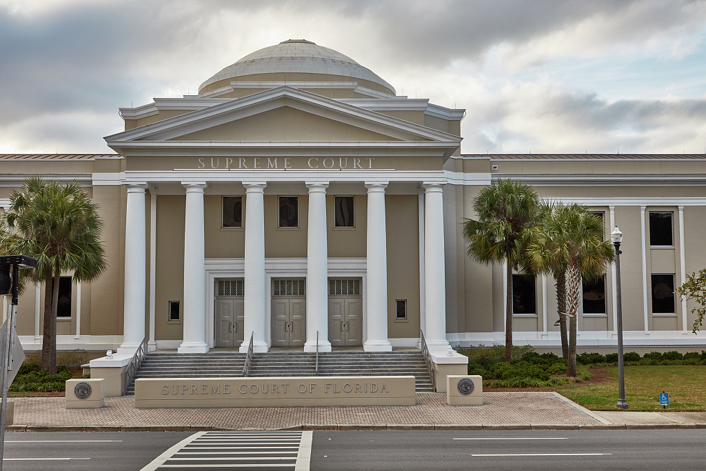 The Florida Supreme Court Building in Tallahassee, the ...