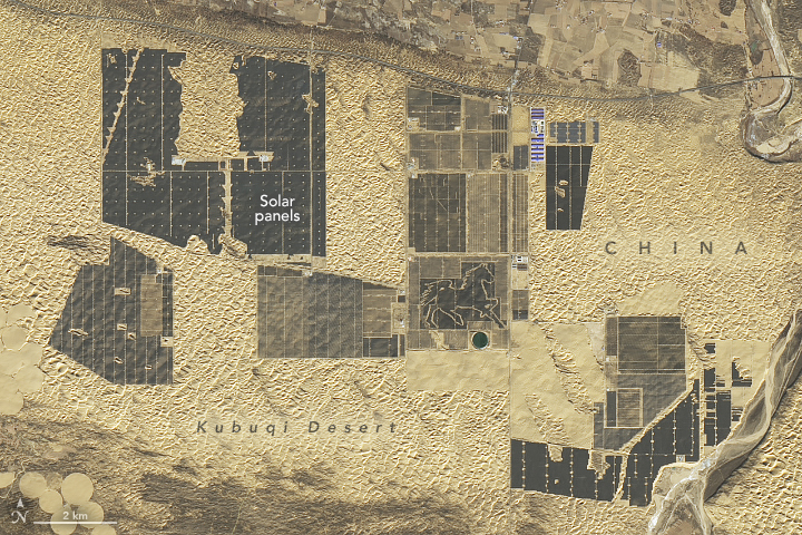 Building a Great Solar Wall in China