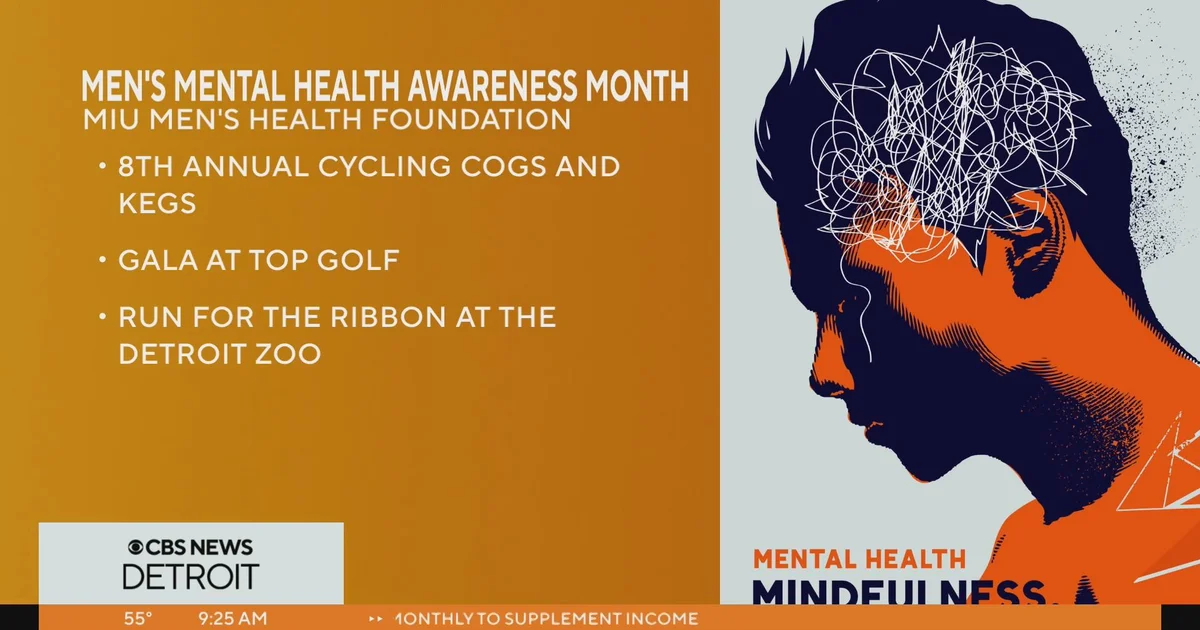 Discussing Men's Mental Health Awareness Month
