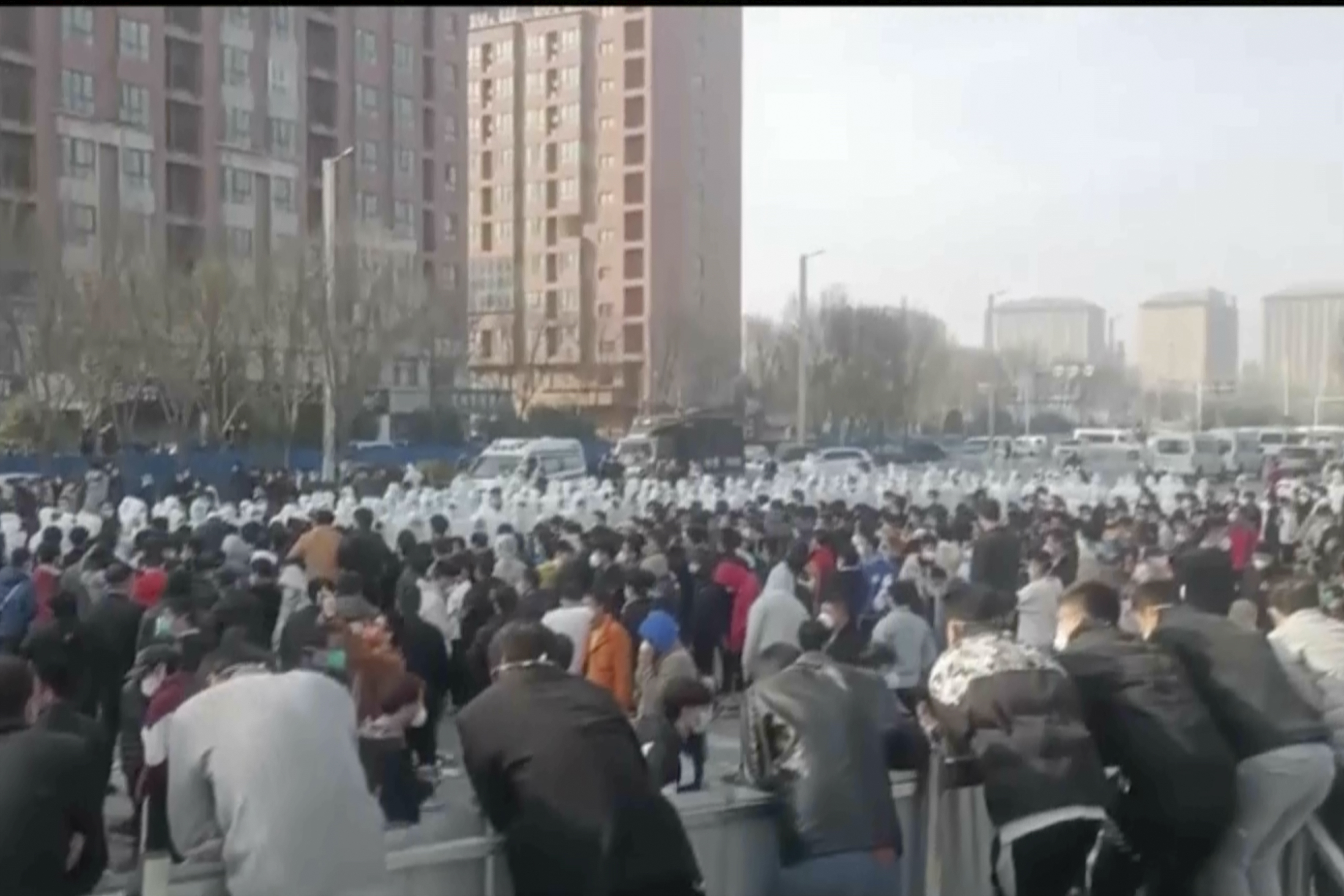 Protesting workers beaten at Chinese iPhone factory - POLITICO