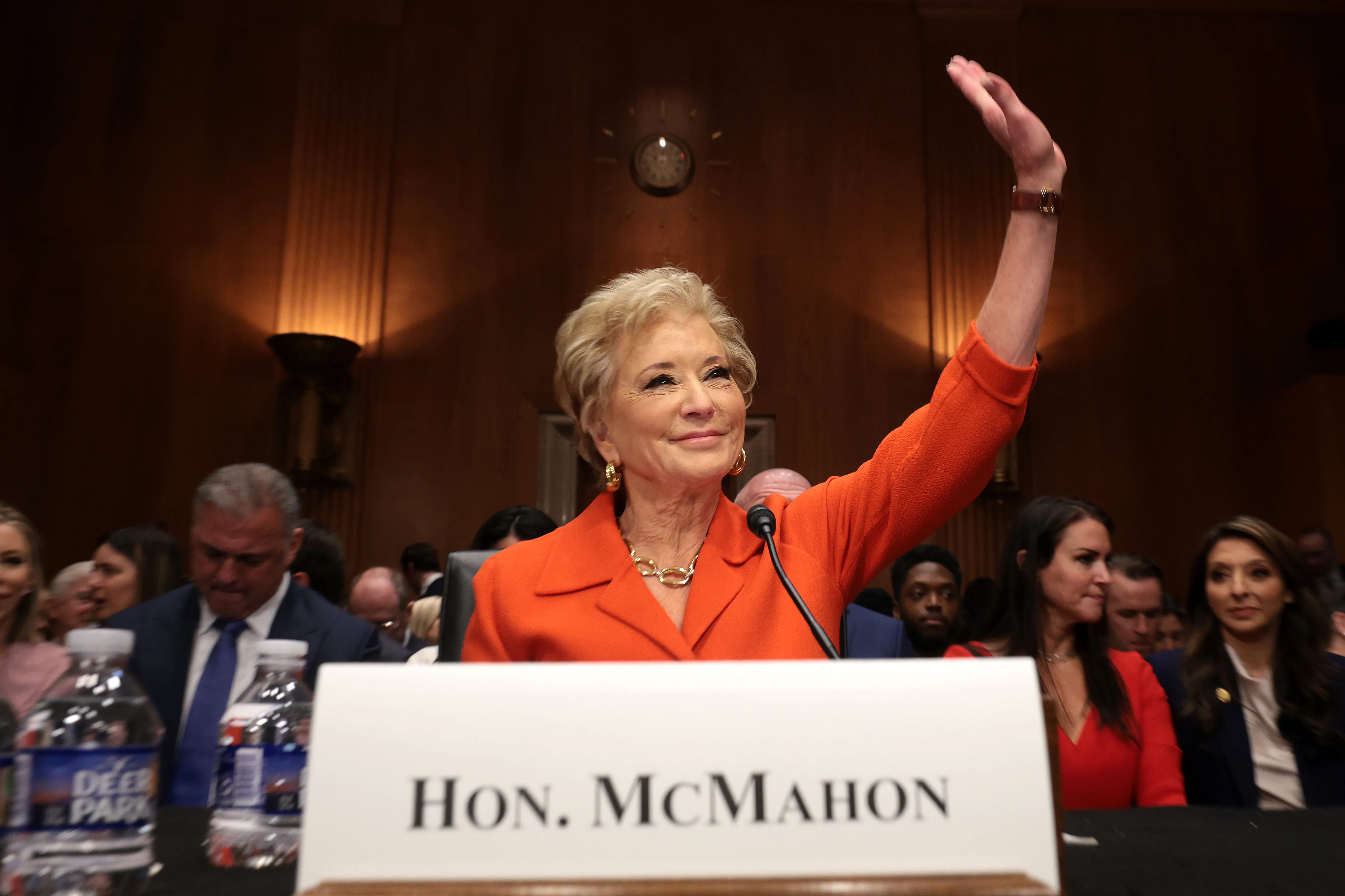 Linda McMahon says Dept. of Education can only be closed by Congress