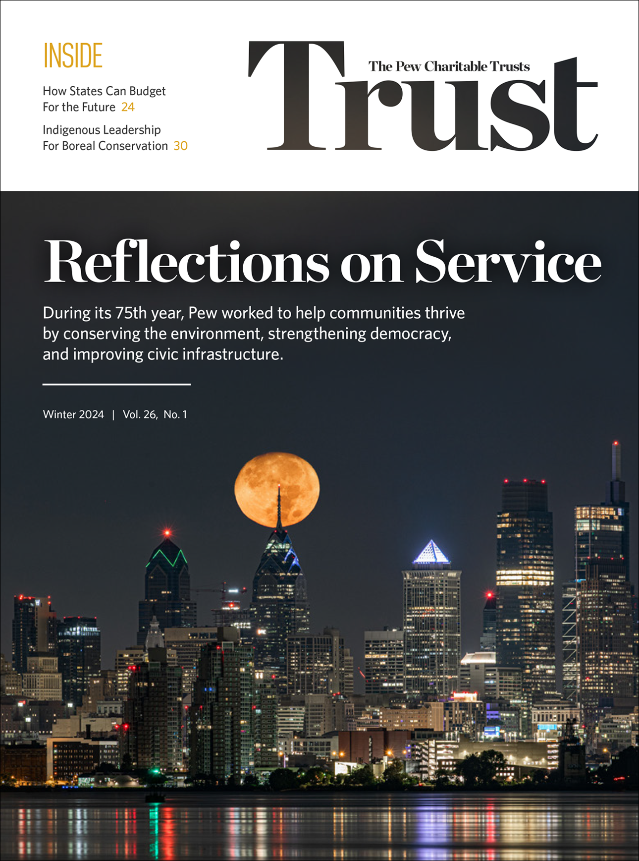 Winter 2024: Reflections on Service | The Pew Charitable Trusts