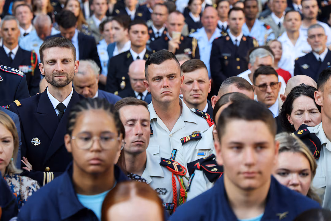 France's Macron announces plan to accelerate military ...