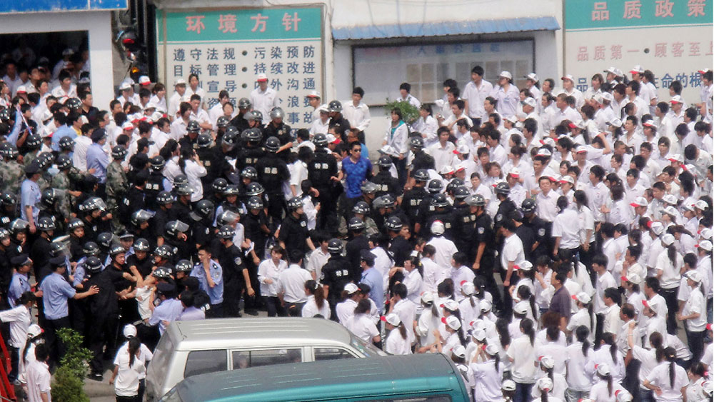 Momentum Builds Behind Chinese Workers' Protests : NPR
