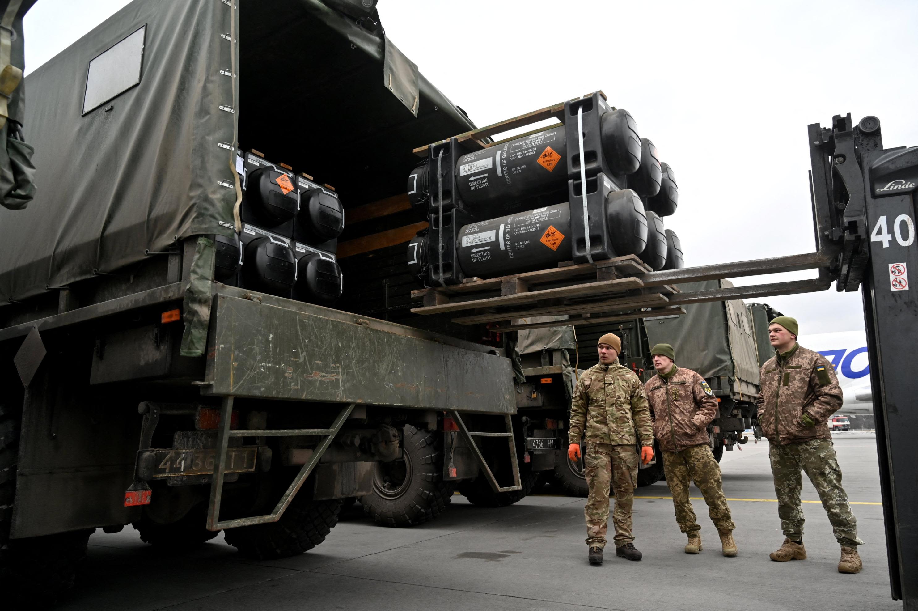 What happens to weapons sent to Ukraine? The US doesn't ...
