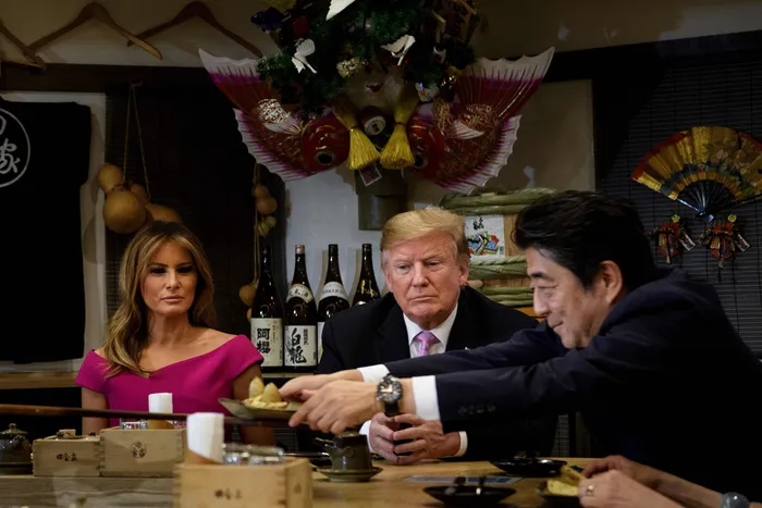 President Donald Trump in Japan for state visit