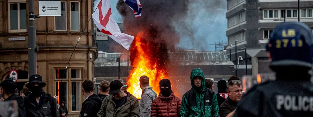 Protests Erupt Across UK Over Government's Asylum Policies