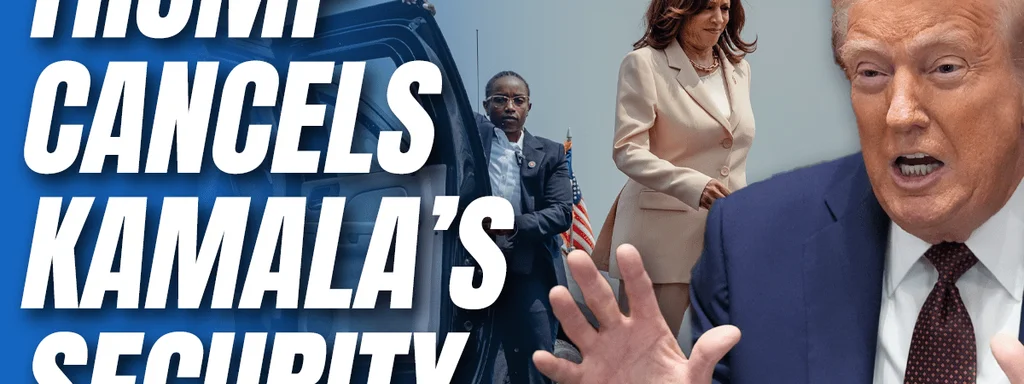 Trump Revokes Kamala Harris's Secret Service Protection Starting September 1