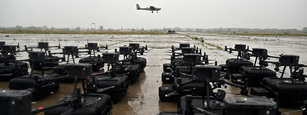 Ukraine Deploys AI-Powered Drone Swarms, Transforming Warfare