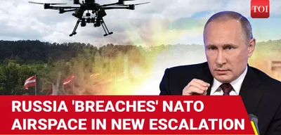 Polish Jets Respond as Russian Drones Breach NATO Airspace