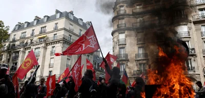 Thousands protest in France against public spending cuts