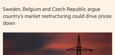 German electricity prices reach highest level in seven months