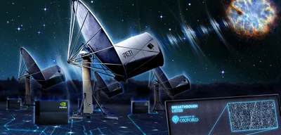 AI system achieves 600x speed breakthrough in space signal search