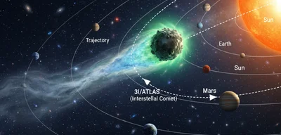 3i/ATLAS comet passes closest to Earth, raises alien visitor speculation