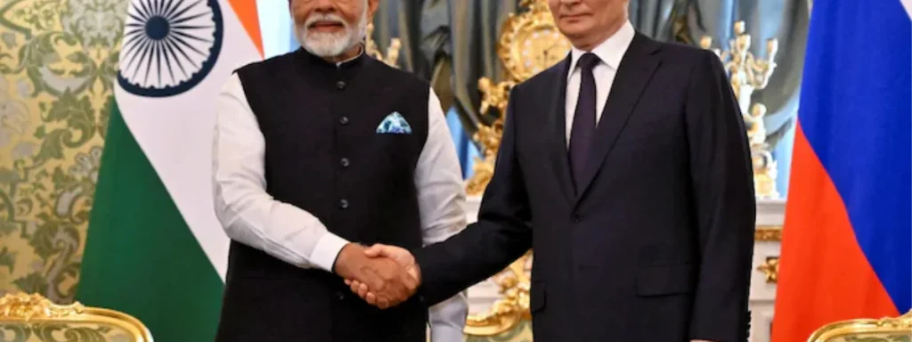 Russia and India Forge Stronger Ties Amid U.S. Tariff Pressures on Trade