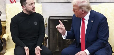 Trump and Zelensky Hold Tense Yet Civil Press Conference Amid Media Restrictions