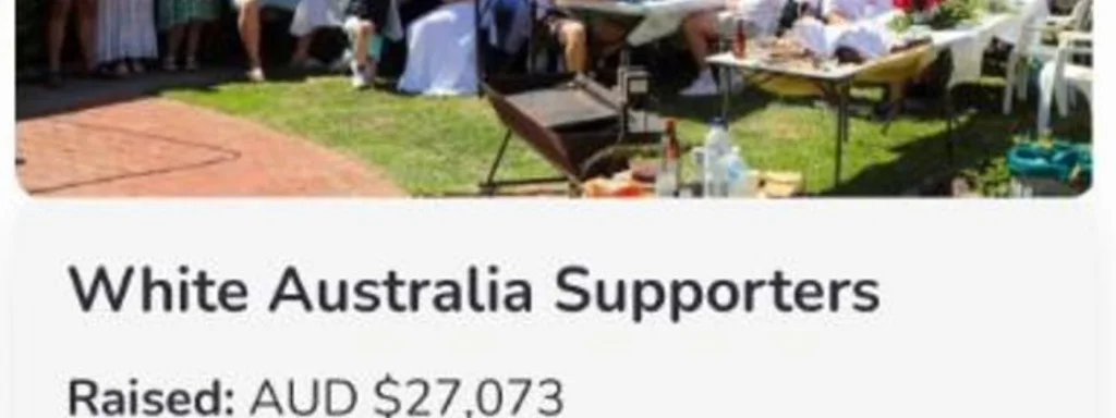 White Australia Launches New Fundraiser for Activists' Legal Defense