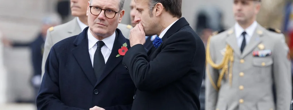 Macron Declares Ukraine Frontline as Europe's Key Defense Zone