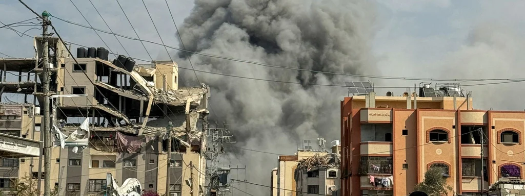 Featured image for: Aerial assault on Gaza begins with at least 3 air strikes on Gaza City Aerial assault on Gaza begins with at least 3 air strikes on Gaza City