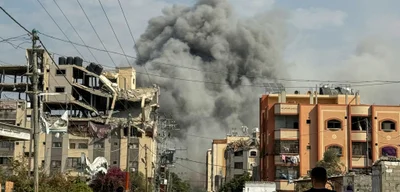 Aerial assault on Gaza begins with at least 3 air strikes on Gaza City