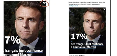 Emmanuel Macron's approval rating drops to historic low of 11 percent