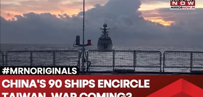 Over 90 Chinese ships operate in region, largest deployment to date