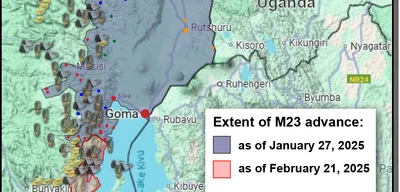 M23 is now less than 9km from Bujumbura, Burundi's largest city