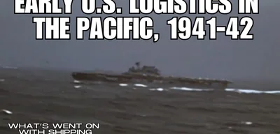 Sal Mercogliano discusses early U.S. logistics in the Pacific, 1941-42