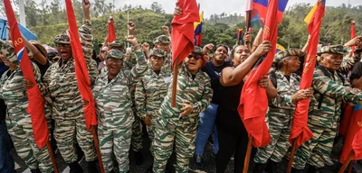 Pro-Maduro militias deployed throughout Venezuela, including Caracas