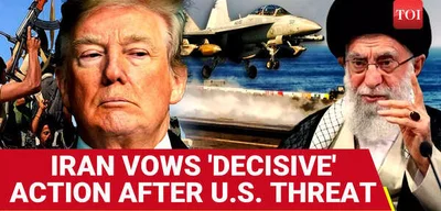 Trump warns Iran of strong US military response if red line crossed