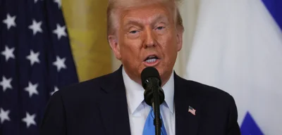 President Trump says entire Middle East will be rebuilt, not just Gaza