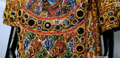 Jewelry stolen from the Louvre Museum in Paris, nine pieces taken