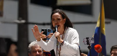 María Corina Machado calls for US military action to remove Maduro