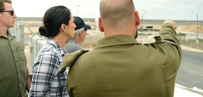 Tulsi Gabbard visits U.S. Civil-Military Coordination Center in Israel
