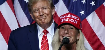 Trump calls Marjorie Taylor Greene’s resignation great news for the country