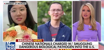 Chinese national charged with smuggling E. Coli into the U.S.