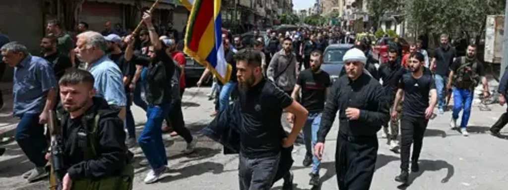 Deadly Clashes Erupt Between Druze Militants and Syrian Forces in As-Suwayda