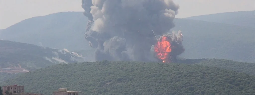 Breaking: IDF Launches Strike on Hezbollah Weapons Facility in Lebanon