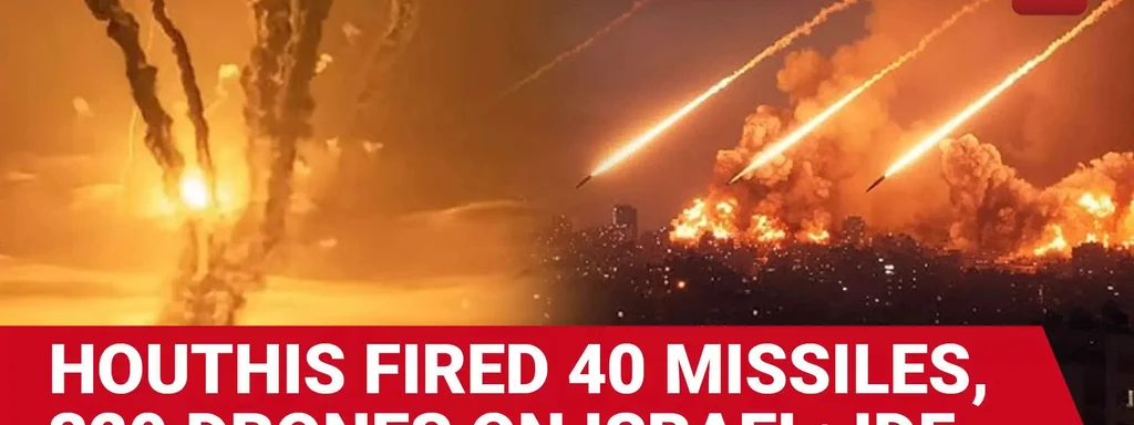 Israeli Air Defenses Intercept Houthi Missile Threat from Yemen
