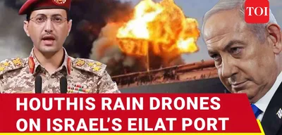 Houthi Drone Thwarted Over Eilat, Tensions Rise in Israel