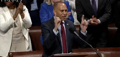 Hakeem Jeffries Stuns Congress with 8 Hours of Truth-Telling as GOP Pushes $1 Trillion Cuts to Social Safety Nets