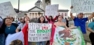 500 Workers Unite to Confront Trump’s Cruel Detention Centers in Louisiana