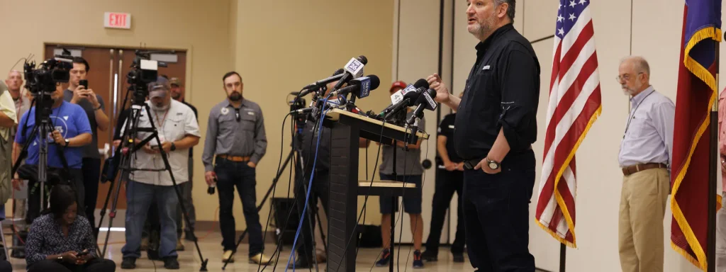 Ted Cruz Vacations While 100 Texans Die in Floods and His Office Lies About Rescue Efforts