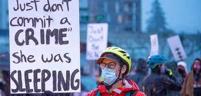 500 Defiant Protesters Demand No Kings and No More Trump on Independence Day